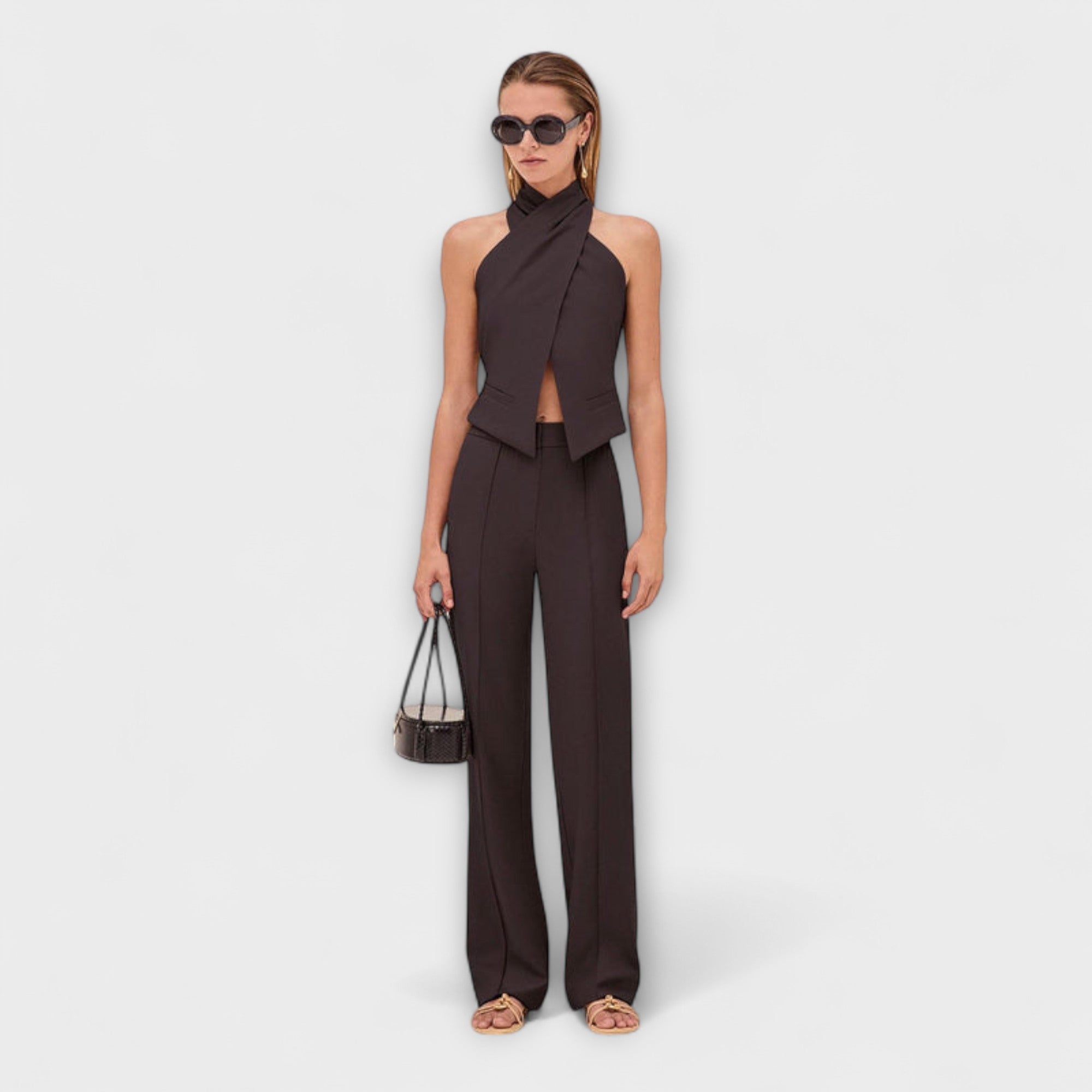 Juni ™ ｜Krížový halter top