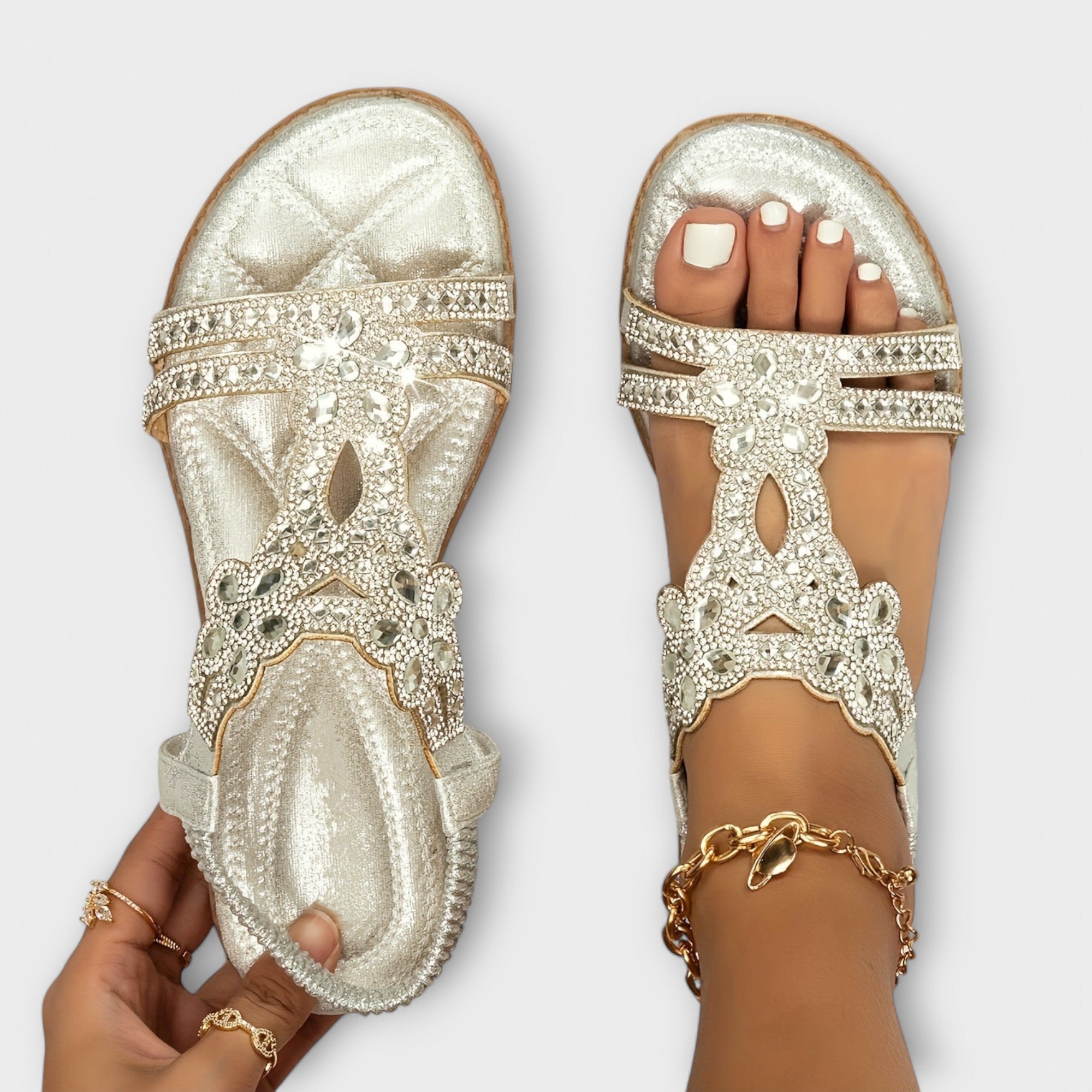 Rosalie ™ ｜ Ortopedické sandále v boho štýle