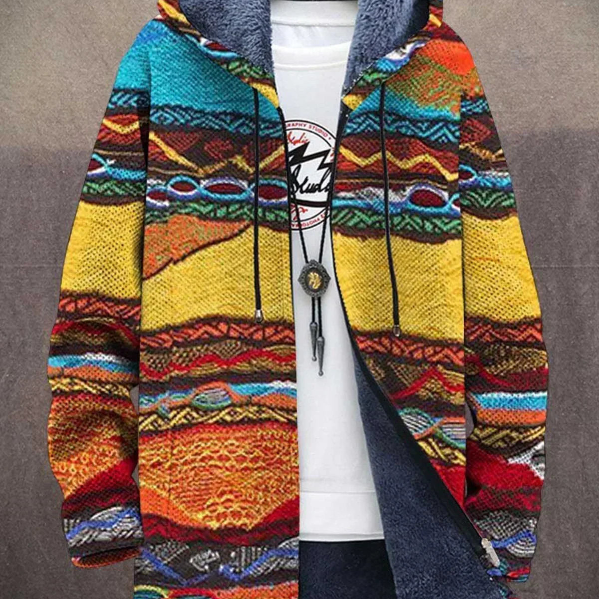 KALANOS™ | Luxusný kardigán s umeleckou inšpiráciou