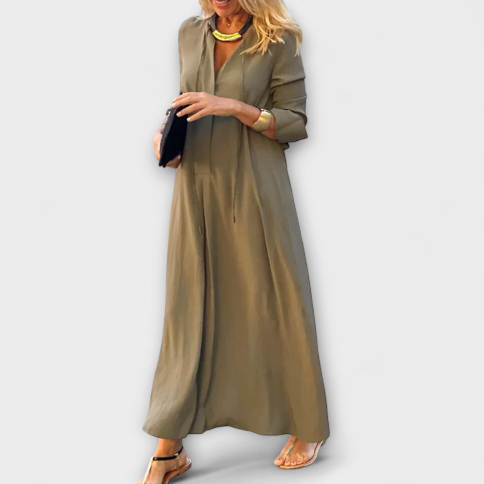 Hannalore  ™ ｜Pohodlné Maxikleid