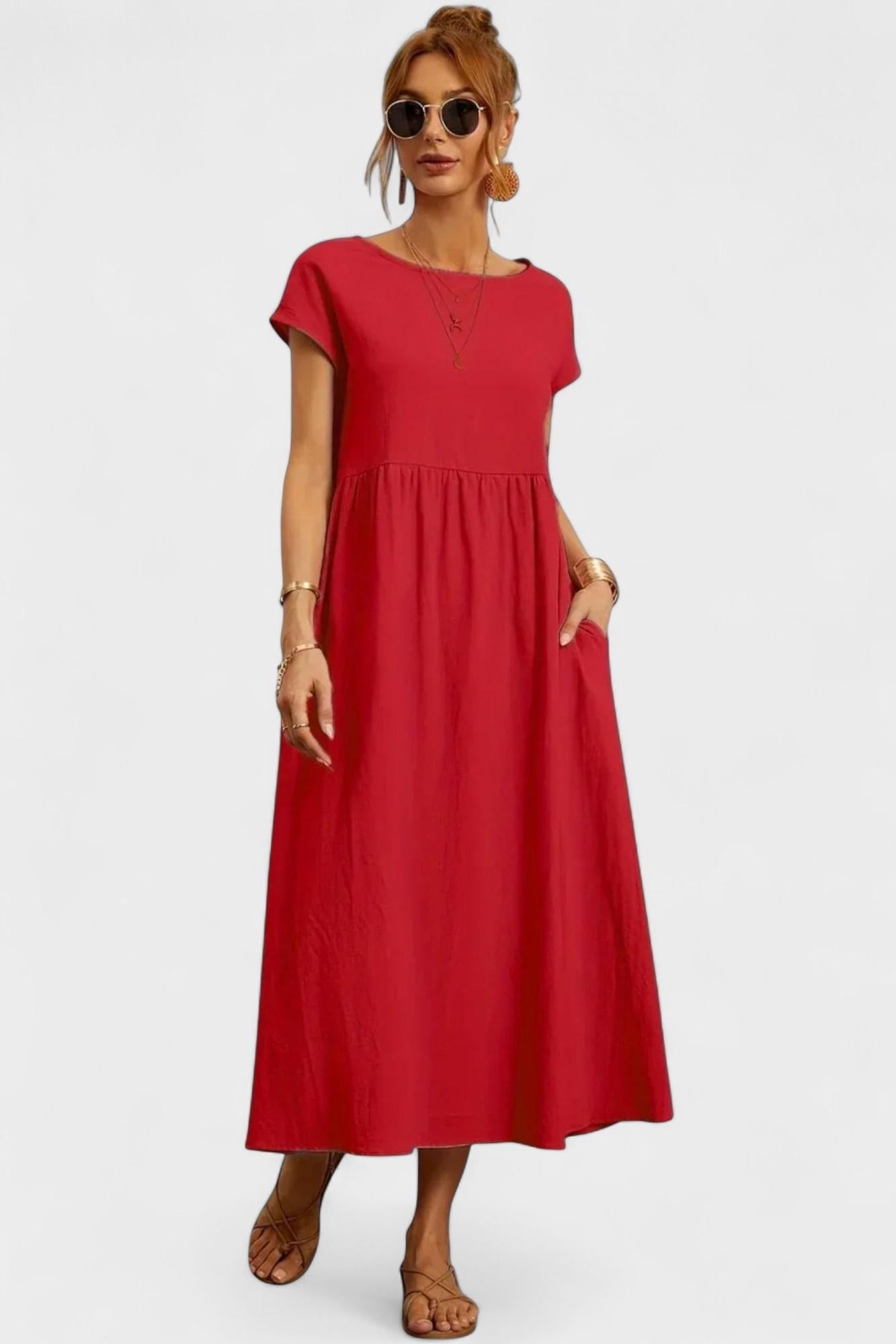 Pihla™ | Kevyt puuvillamekko