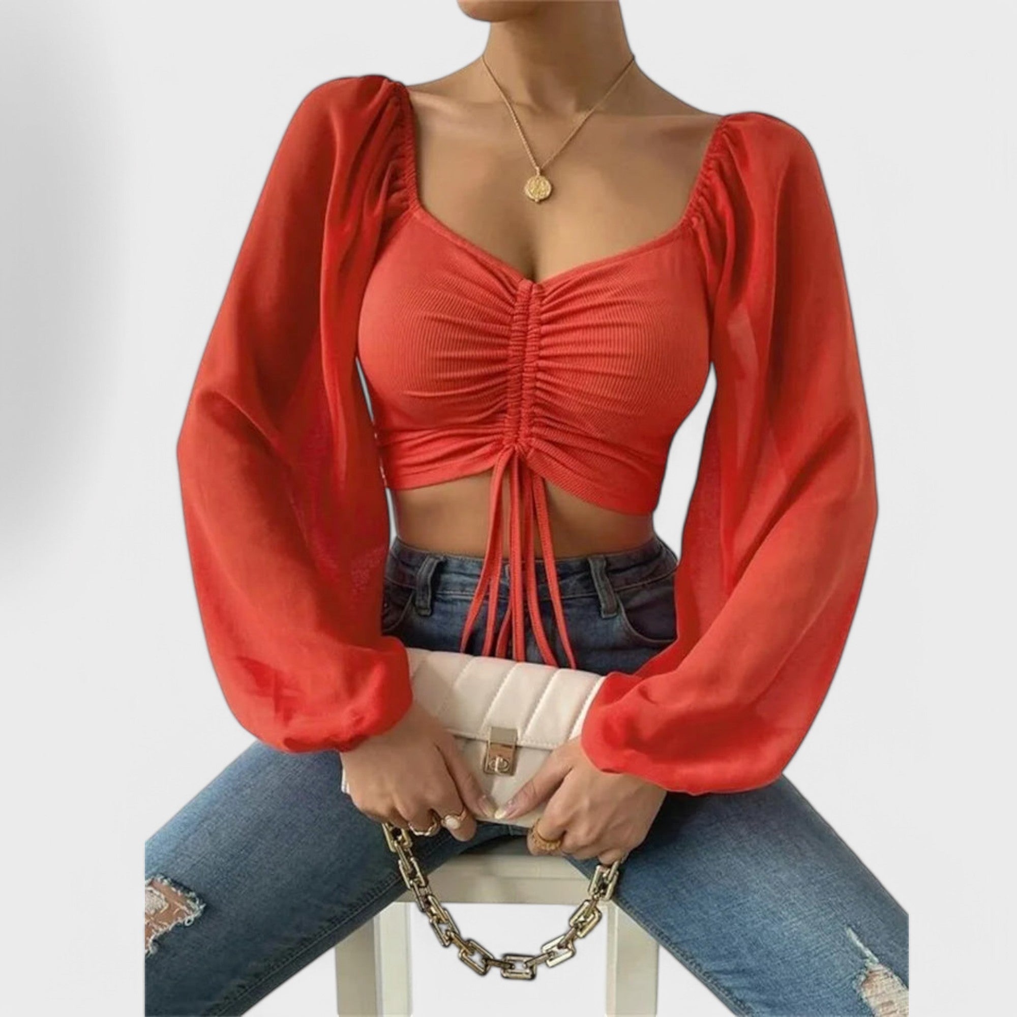 Jacqueline ™ ｜Univerzálna večerná blúzka