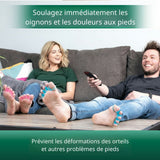 Séparateurs d'Orteils em Gel – Soulage les Douleurs Articulaires