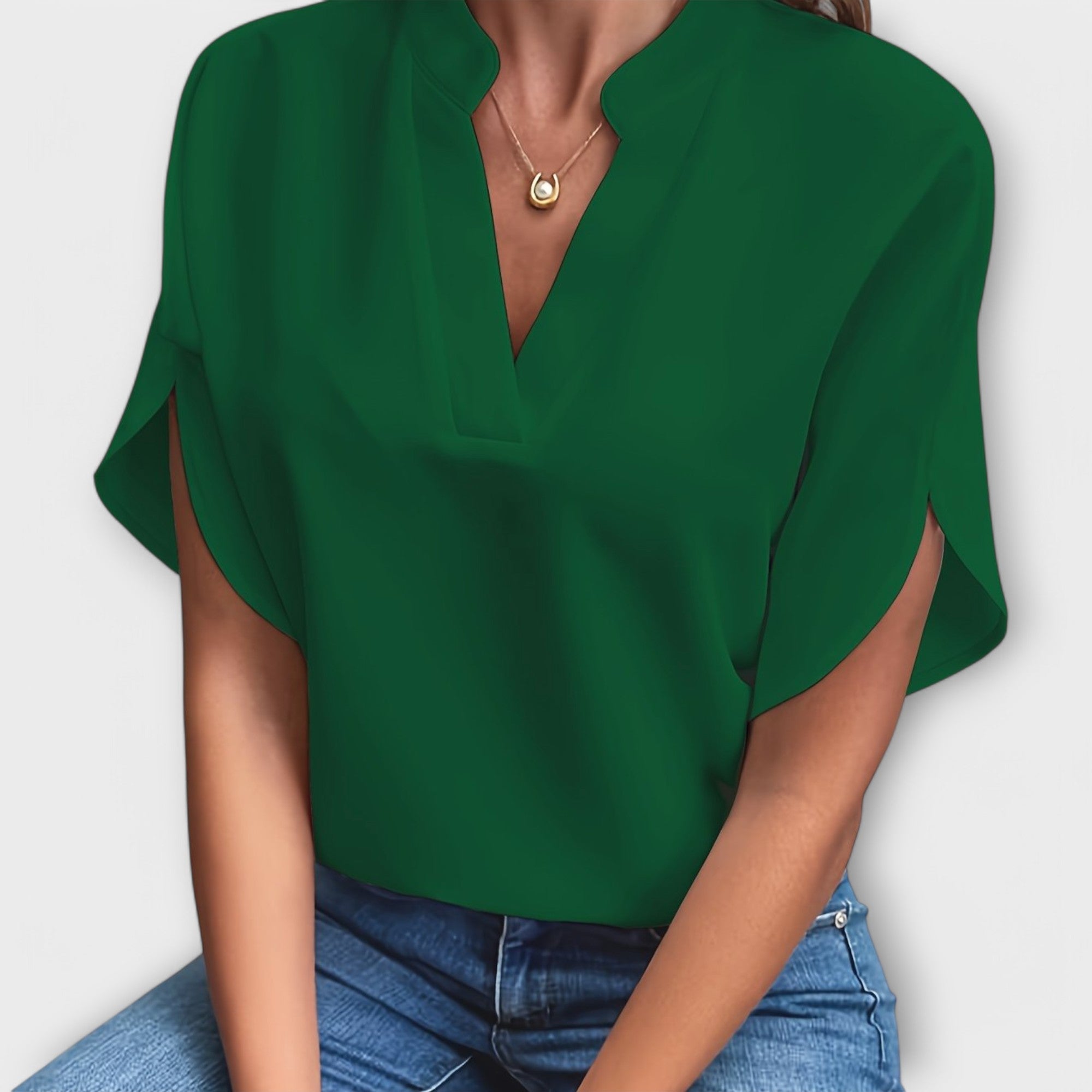 Vivi ™ ｜Elegantná, Ľahká Dámska Blúzka