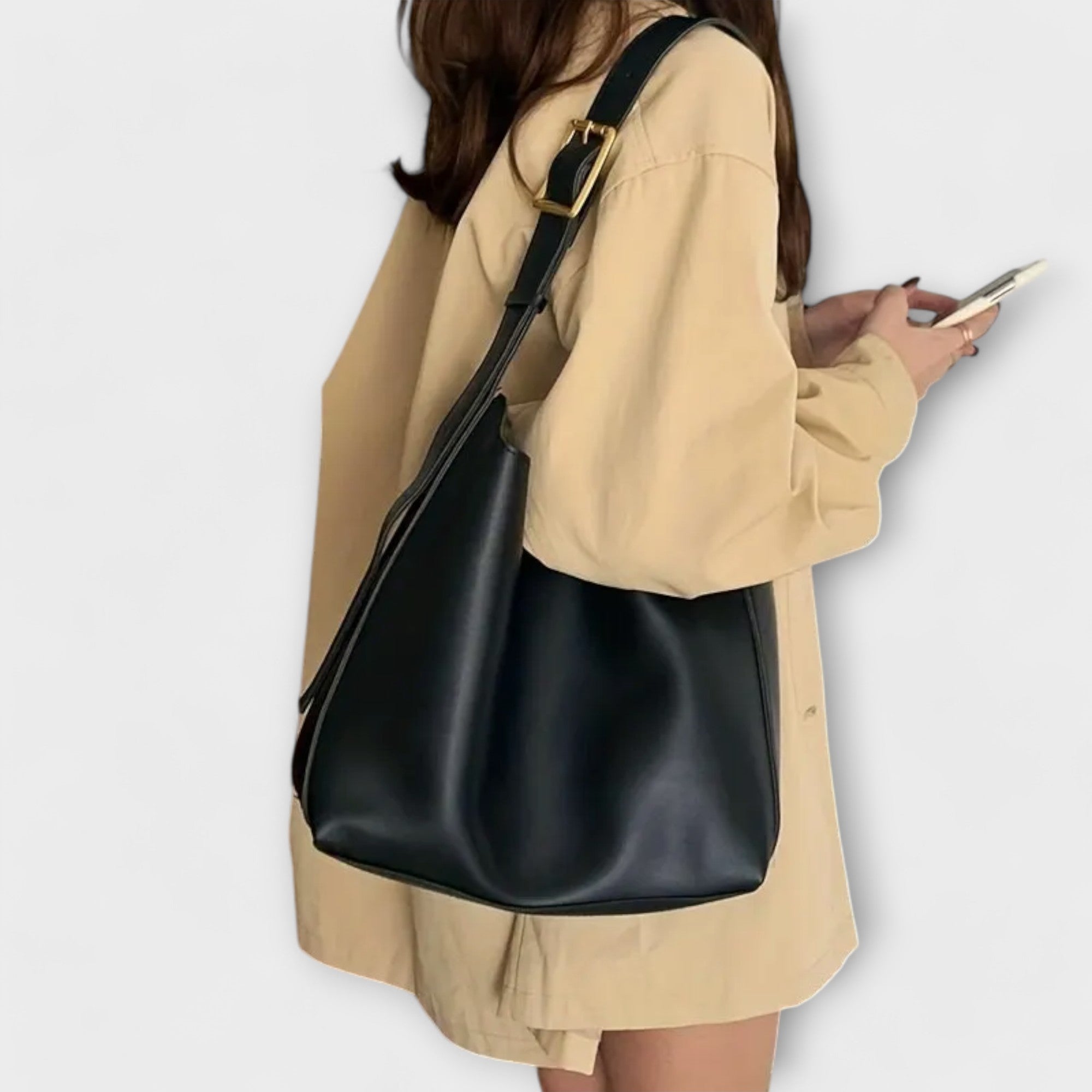 Monika ™ ｜ Elegantná kožená taška cez rameno