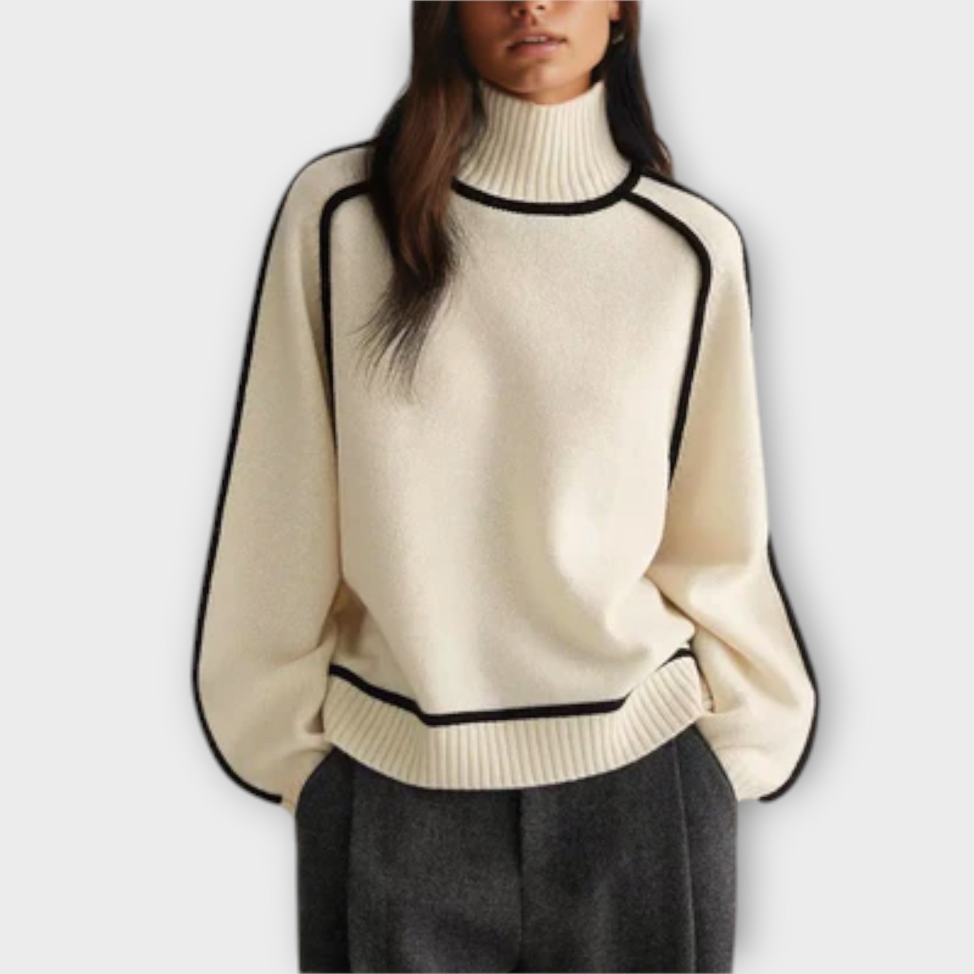 Emilie ™ ｜ Mäkký a elegantný rolák