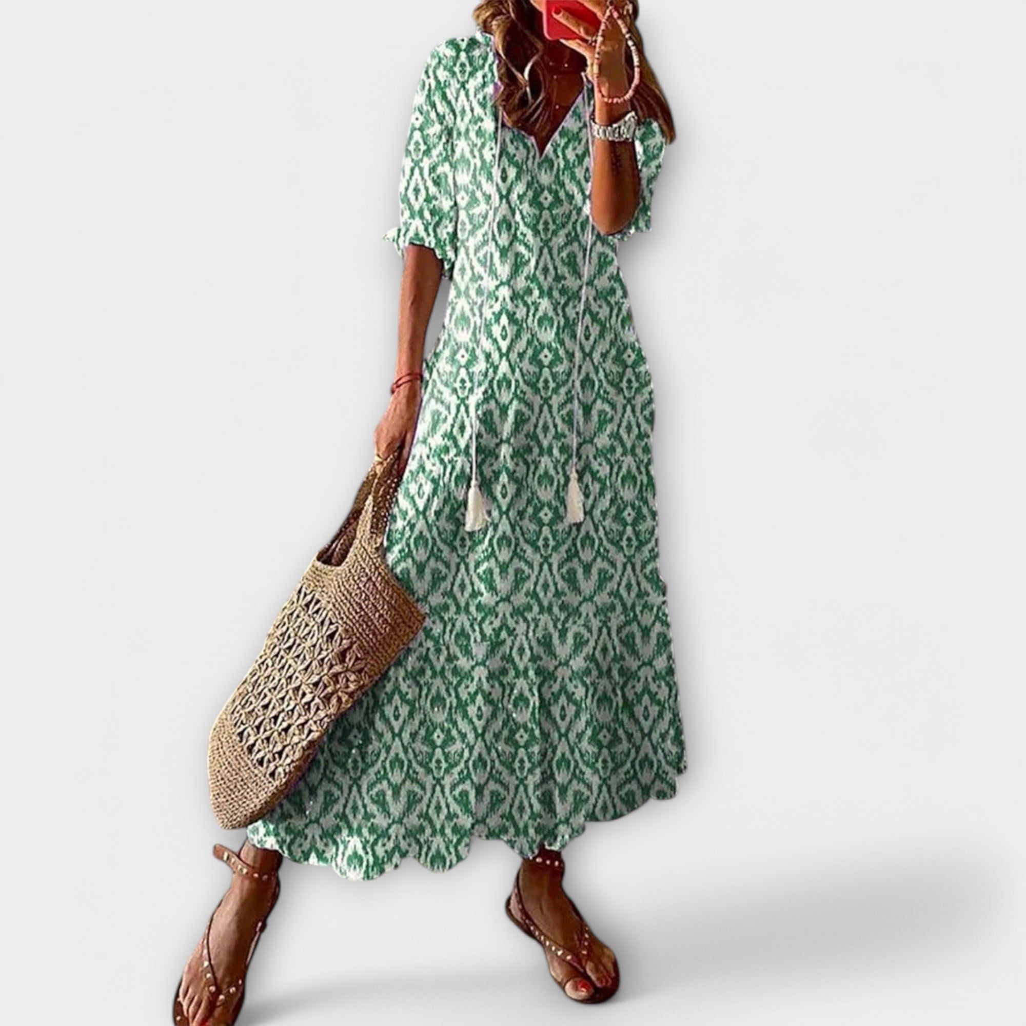 Bettina  ™ ｜ Bohémske Maxi Šaty